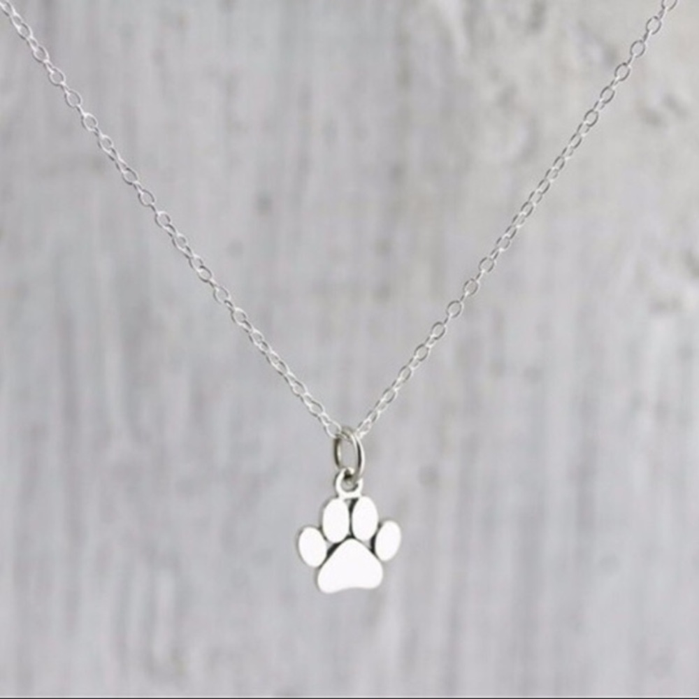 Paw Print Necklace